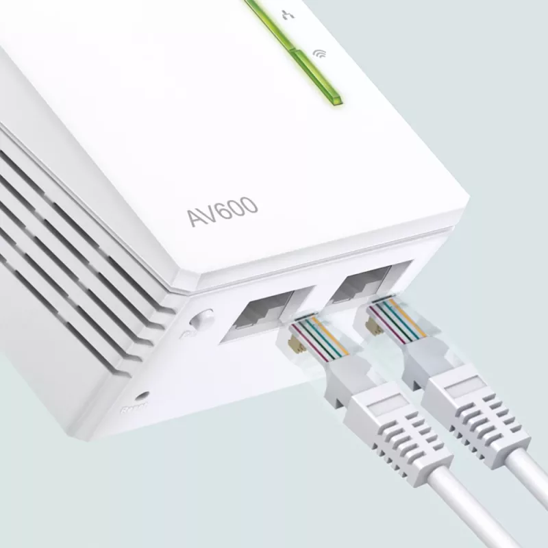 TP-Link TL-WPA4220 Powerline 600 Wi-Fi pagarinātājs