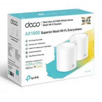 TP-Link Deco X20 AX1800 WiFi 6 Mesh sistēma, 2 vienību komplekts