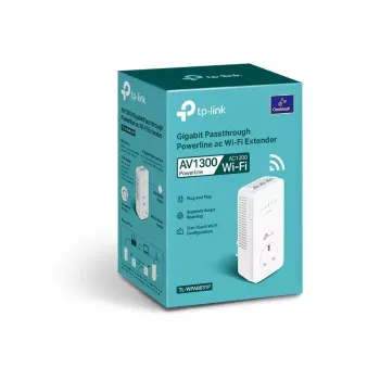 TP-Link TL-WPA8631P PowerLine tīkla adapteris 300 Mbit/s Ethernet LAN Wi-Fi Balts 1 gab.