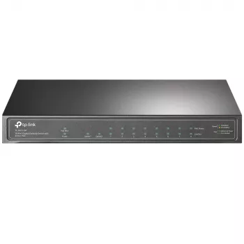 TP-Link TL-SG1210P tīkla slēdzis Nepārvaldāms Gigabit Ethernet (10/100/1000) Power over Ethernet (PoE) Pelēks