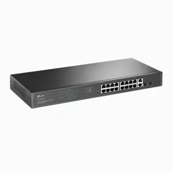 TP-Link TL-SG1218MP 18 portu Gigabit tīkla slēdzis ar 16 PoE+ (nekonfigurējams, 250 W budžets, 1U statīvs)