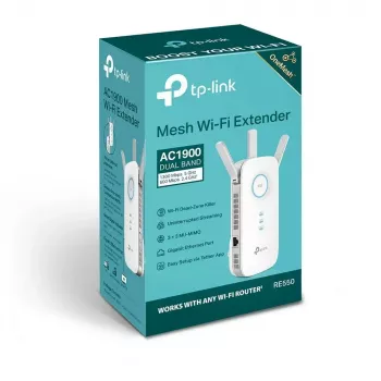 TP-Link RE550 tīkla pastiprinātājs, balts, 10/100/1000 Mbit/s