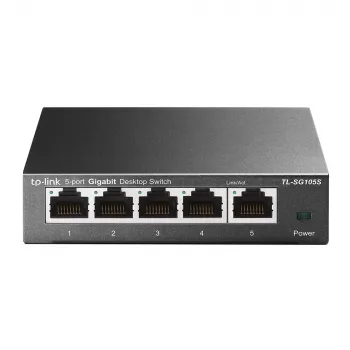 Nepārvaldāms slēdzis TP-Link TL-SG105S 5 porti 10/100/1000Mbps