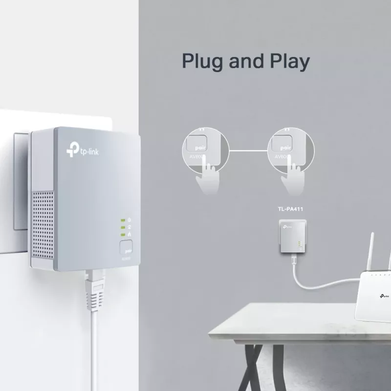 TP-Link AV500 Nano Powerline Adapter Starter Kits