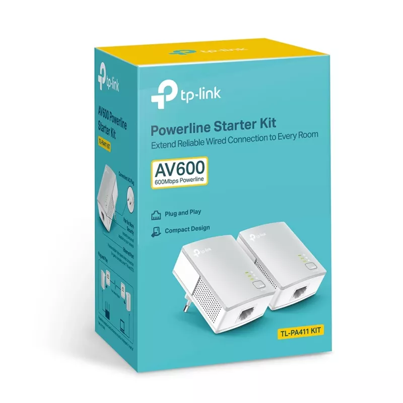 TP-Link AV500 Nano Powerline Adapter Starter Kits