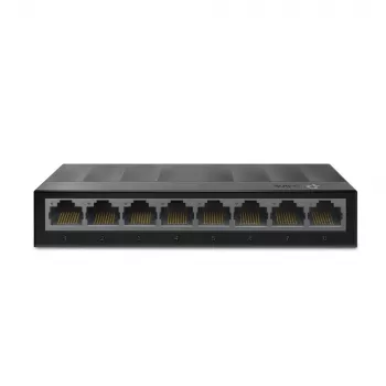 TP-Link LS1008G 8 portu Gigabit Ethernet tīkla slēdzis, nepārvaldāms, sienas montāža