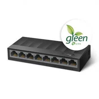 TP-Link LS1008G 8 portu Gigabit Ethernet tīkla slēdzis, nepārvaldāms, sienas montāža