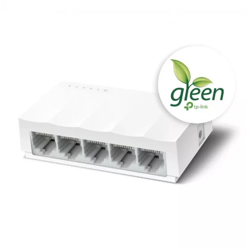 Tīkla slēdzis TP-Link LS1005 Nepārvaldāms Fast Ethernet Balts
