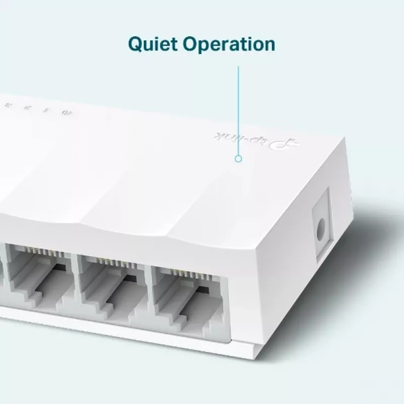 Tīkla slēdzis TP-Link LS1005 Nepārvaldāms Fast Ethernet Balts