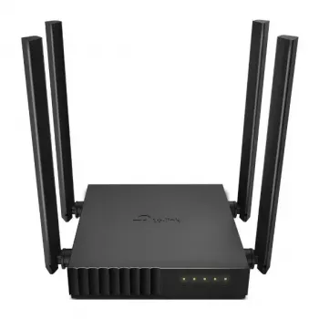 TP-Link Archer C54 bezvadu maršrutētājs Fast Ethernet divjoslu (2.4 GHz / 5 GHz) Melns