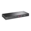 TP-Link 16-Port 10/100Mbps + 2-Port Gigabit Nepārvaldāms PoE Slēdzis