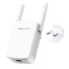 Bezvadu tīkla diapazona paplašinātājs MERCUSYS ME30 AC1200 — divjoslu 802.11b/g, 2 ārējās antenas, 1x RJ-45