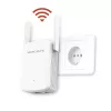 Bezvadu tīkla diapazona paplašinātājs MERCUSYS ME30 AC1200 — divjoslu 802.11b/g, 2 ārējās antenas, 1x RJ-45