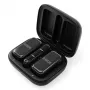 Bezvadu piespraužamais mikrofons Rode Wireless Micro Black — omnidirekcionāls, 100 m darbības rādiuss, 7 h akumulators, 48 kHz/24-bit