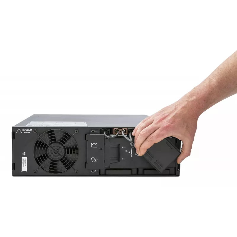 APC Smart-UPS On-Line SRT5KRMXLI - 5000VA, 6x C13, 4x C19 izeja, statīvā montējams, iebūvēts NMC
