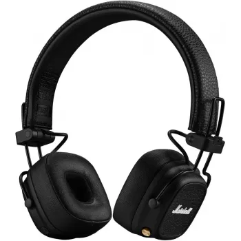 Austiņas MARSHALL Major V Bluetooth Black — bezvadu on-ear austiņas