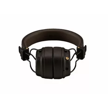 Austiņas MARSHALL Major V — bezvadu Bluetooth 5.3, 100 h akumulators, USB-C, 3,5 mm, 32 Ω, 40 mm draiveri, bronzas