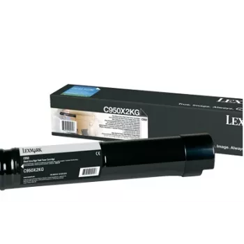 Toneru kasetne Lexmark C950X2KG 15000 lpp Melna