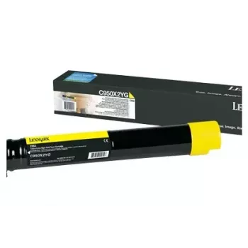 Toner kasetne Lexmark C950X2YG 10000 lpp Dzeltena