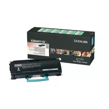 Tonera kasetne Lexmark Melna X264H11G 3000 lpp.