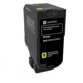 Tonera kasetne Lexmark 25K CX725 25000 lappušu Dzeltens
