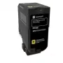 Tonera kasetne Lexmark 25K CX725 25000 lappušu Dzeltens