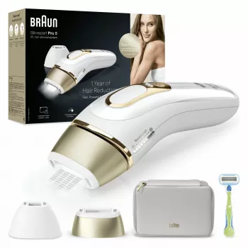Braun PL5152 IPL matu noņemšanas iekārta, Zelts, Balts