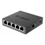 D-Link DGS-105 Neuzraudzīts L2 Gigabit Ethernet (10/100/1000) Melns
