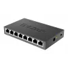 D-Link DGS-108 Nenodrošināts L2 Gigabitu Ethernet (10/100/1000) Melns