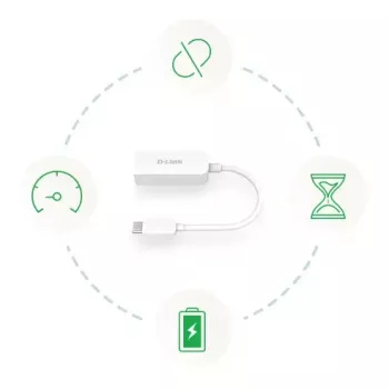 Ethernet Adapter D-Link DUB-E250 USB-C uz 2.5G