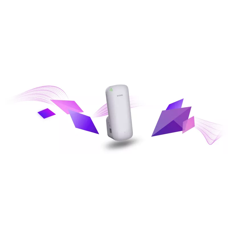 D-Link AX1800 Wi-Fi 6 tīkla pastiprinātājs, balts, 100/1000 Mbit/s