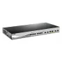 D-Link DXS-1210-12TC/E pārvaldāms L2 tīkla slēdzis 10G Ethernet (100/1000/10000) 1U melns, sudrabs