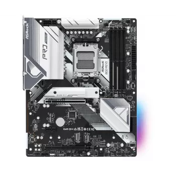 Mātesplate ASRock B650 Pro RS — ATX, Socket AM5, AMD B650, DDR5, 4 DIMM, 128 GB, 2.5Gb LAN, 1x M.2, HDMI, DisplayPort