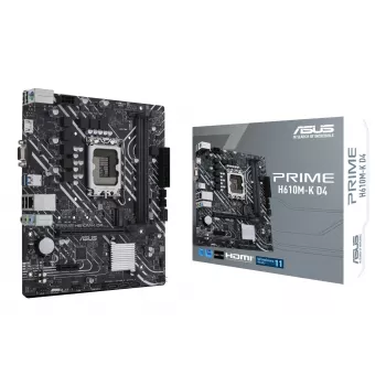 ASUS PRIME H610M-K D4 Intel H610 LGA 1700 micro ATX mātesplate