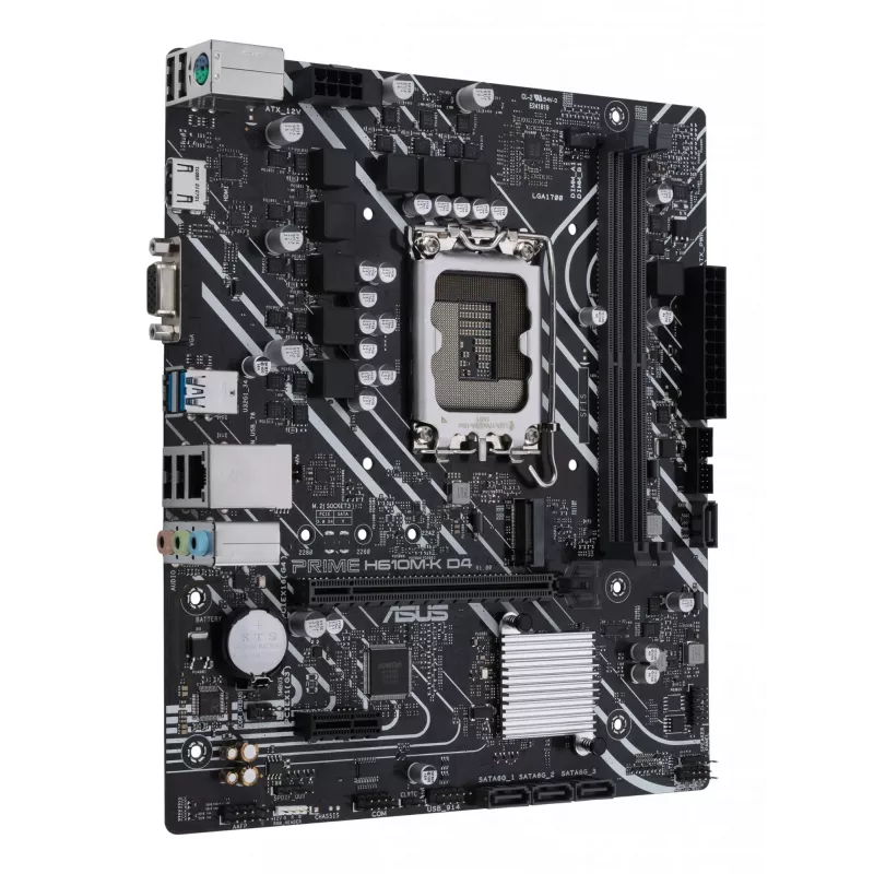 ASUS PRIME H610M-K D4 Intel H610 LGA 1700 micro ATX mātesplate
