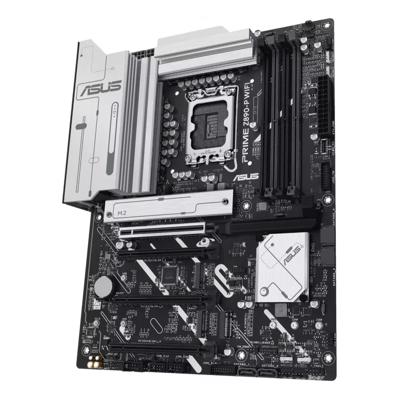 Mātesplate ASUS PRIME Z890-P WIFI Intel Z890 LGA 1851 ATX, DDR5, 4x DIMM, 4x M.2, Wi-Fi 7, 2.5Gb LAN