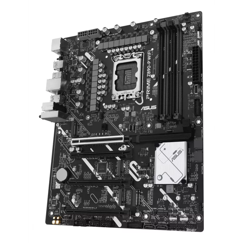 Mātesplate ASUS PRIME Z890-P WIFI Intel Z890 LGA 1851 ATX, DDR5, 4x DIMM, 4x M.2, Wi-Fi 7, 2.5Gb LAN