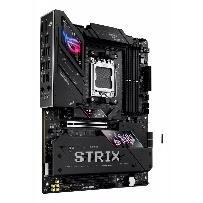 Datora mātesplate ASUS ROG STRIX B850-E GAMING WIFI AMD B850 AM5, ATX, DDR5, Wi-Fi 7, 5Gb LAN