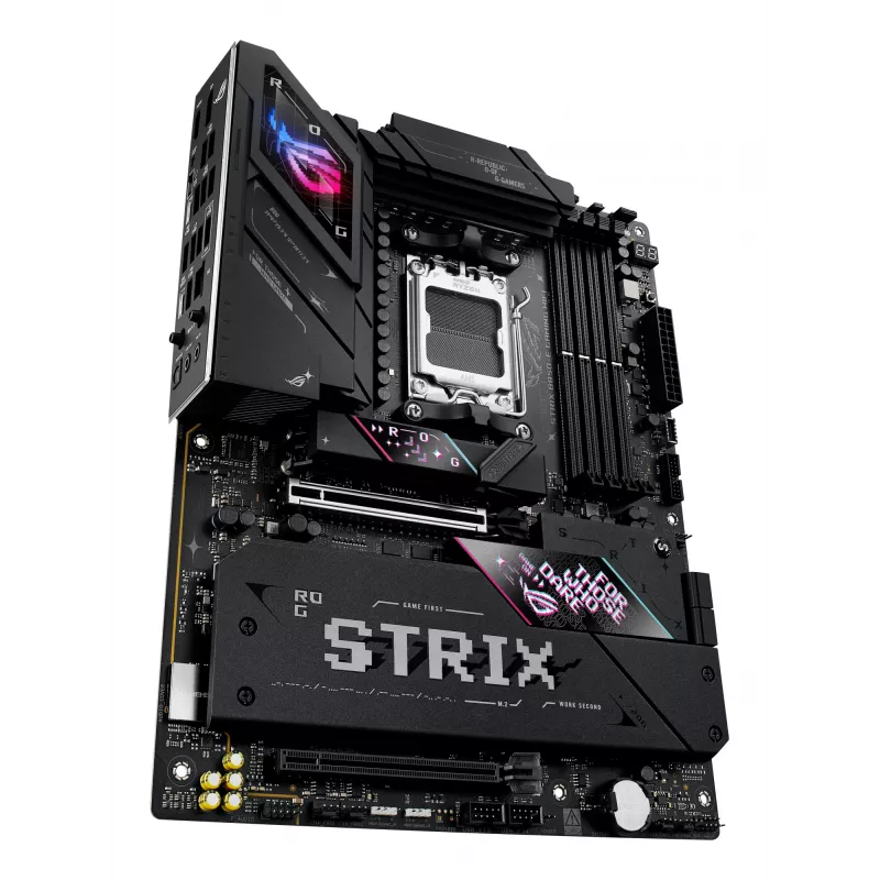 Datora mātesplate ASUS ROG STRIX B850-E GAMING WIFI AMD B850 AM5, ATX, DDR5, Wi-Fi 7, 5Gb LAN