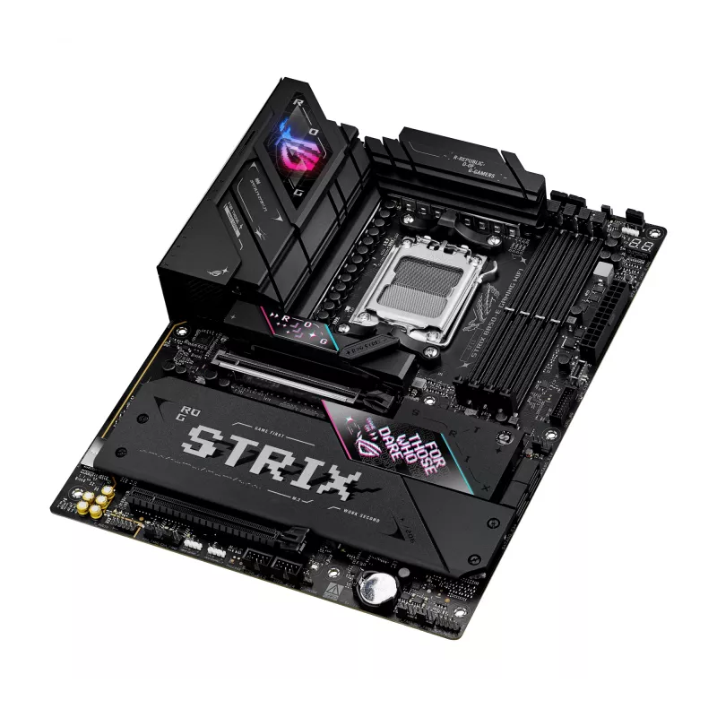 Datora mātesplate ASUS ROG STRIX B850-E GAMING WIFI AMD B850 AM5, ATX, DDR5, Wi-Fi 7, 5Gb LAN