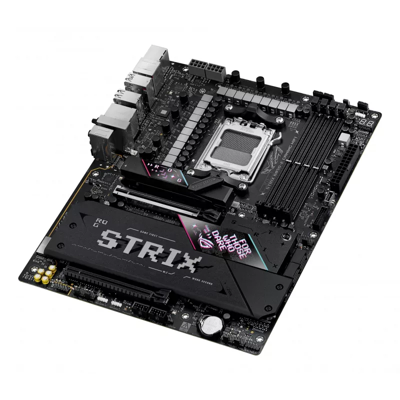 Datora mātesplate ASUS ROG STRIX B850-E GAMING WIFI AMD B850 AM5, ATX, DDR5, Wi-Fi 7, 5Gb LAN