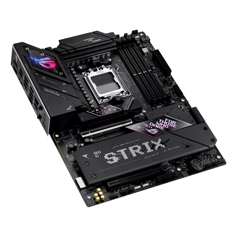 Datora mātesplate ASUS ROG STRIX B850-E GAMING WIFI AMD B850 AM5, ATX, DDR5, Wi-Fi 7, 5Gb LAN
