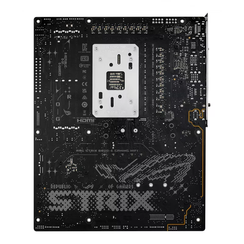 Datora mātesplate ASUS ROG STRIX B850-E GAMING WIFI AMD B850 AM5, ATX, DDR5, Wi-Fi 7, 5Gb LAN