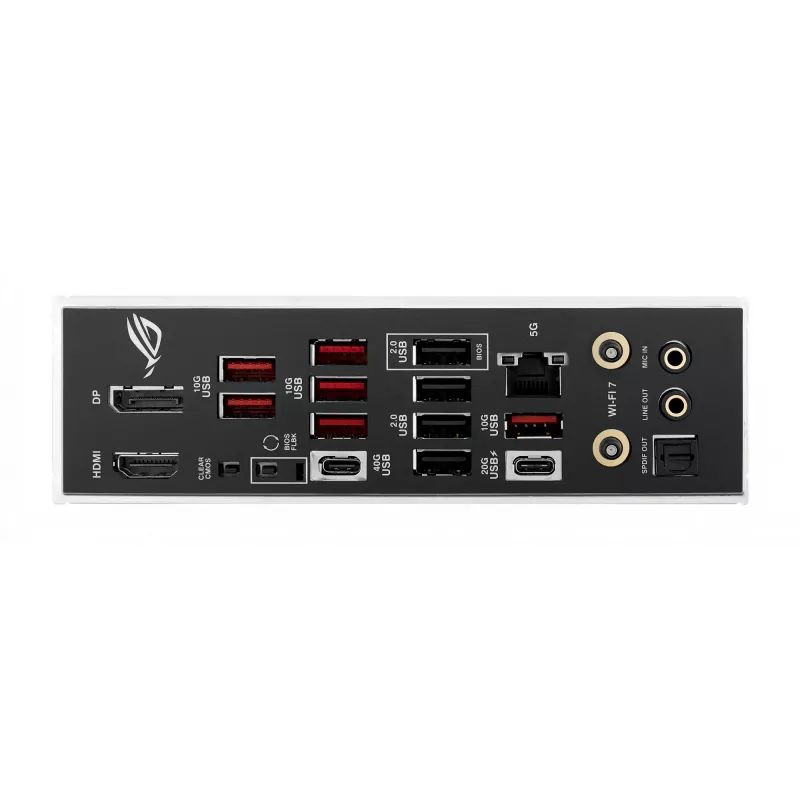Datora mātesplate ASUS ROG STRIX B850-E GAMING WIFI AMD B850 AM5, ATX, DDR5, Wi-Fi 7, 5Gb LAN