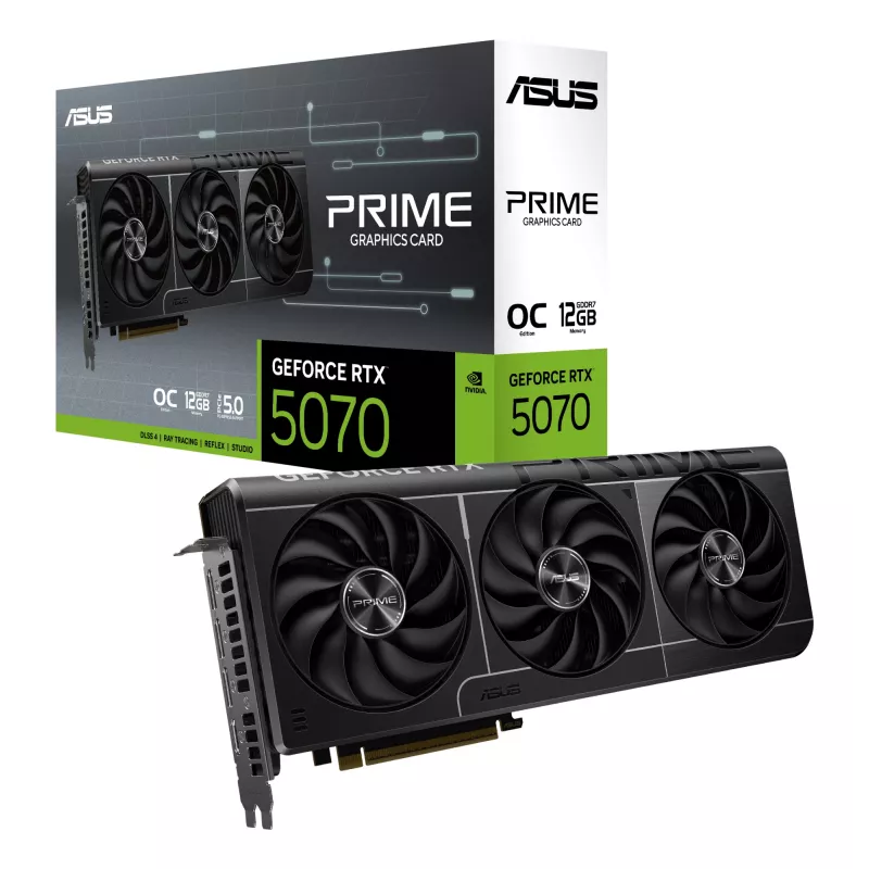 ASUS Prime GeForce RTX 5070 OC 12GB GDDR7 videokarte