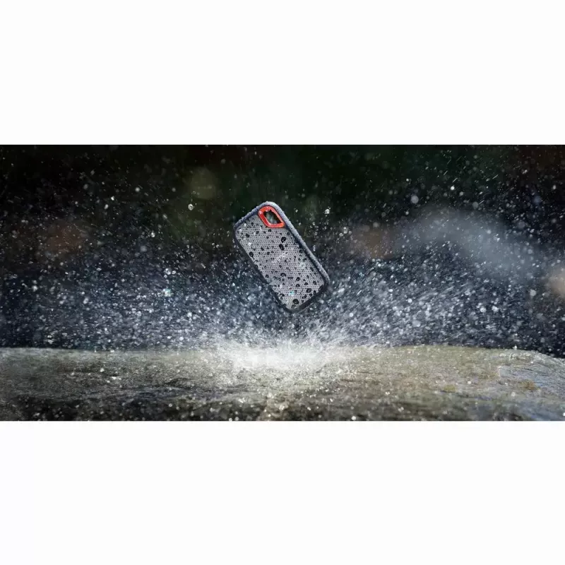 SanDisk Extreme Portable SSD 4 TB — ārējais NVMe cietvielu disks ar USB-C un IP55 aizsardzību