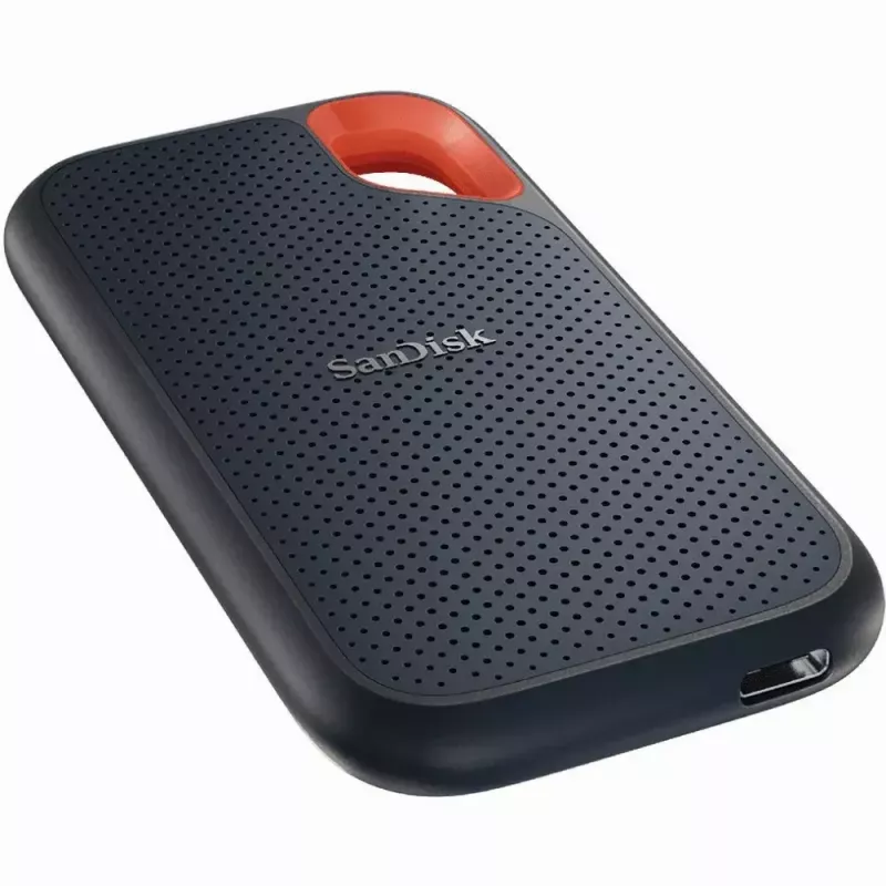 SanDisk Extreme Portable SSD 4 TB — ārējais NVMe cietvielu disks ar USB-C un IP55 aizsardzību