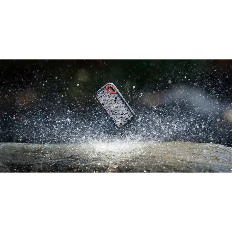 SanDisk Extreme Portable SSD 4 TB — ārējais NVMe cietvielu disks ar USB-C un IP55 aizsardzību