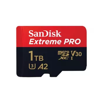 MicroSDXC atmiņas karte SANDISK Extreme PRO 1TB UHS-I, Lasīšana 200 MB/s, Rakstīšana 140 MB/s, A2, U3, V30, Class 10