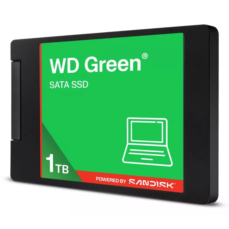 Western Digital SSD WD Green 1TB SATA 6Gb/s 2.5in/7mm korpusā